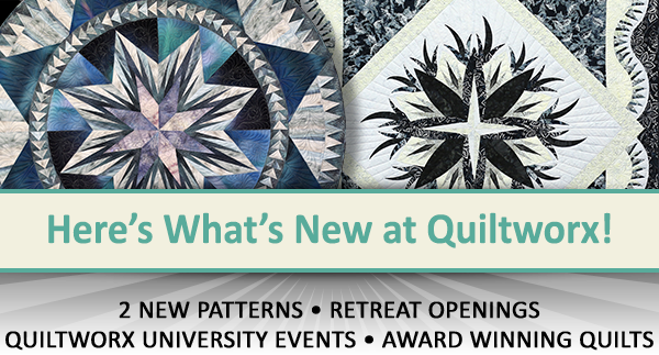 Here's what's new at Quiltworx for September 2019.