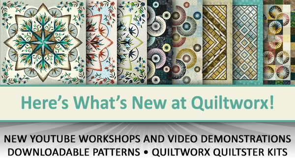 Here's what's new at Quiltworx for April 2020.