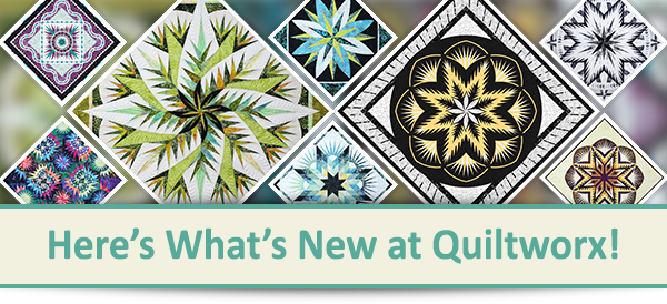 Here's what's new at Quiltworx.