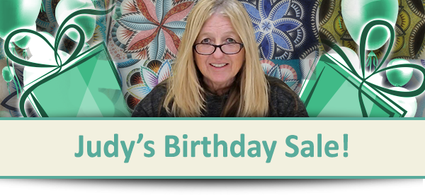 Judy's Birthday Sale